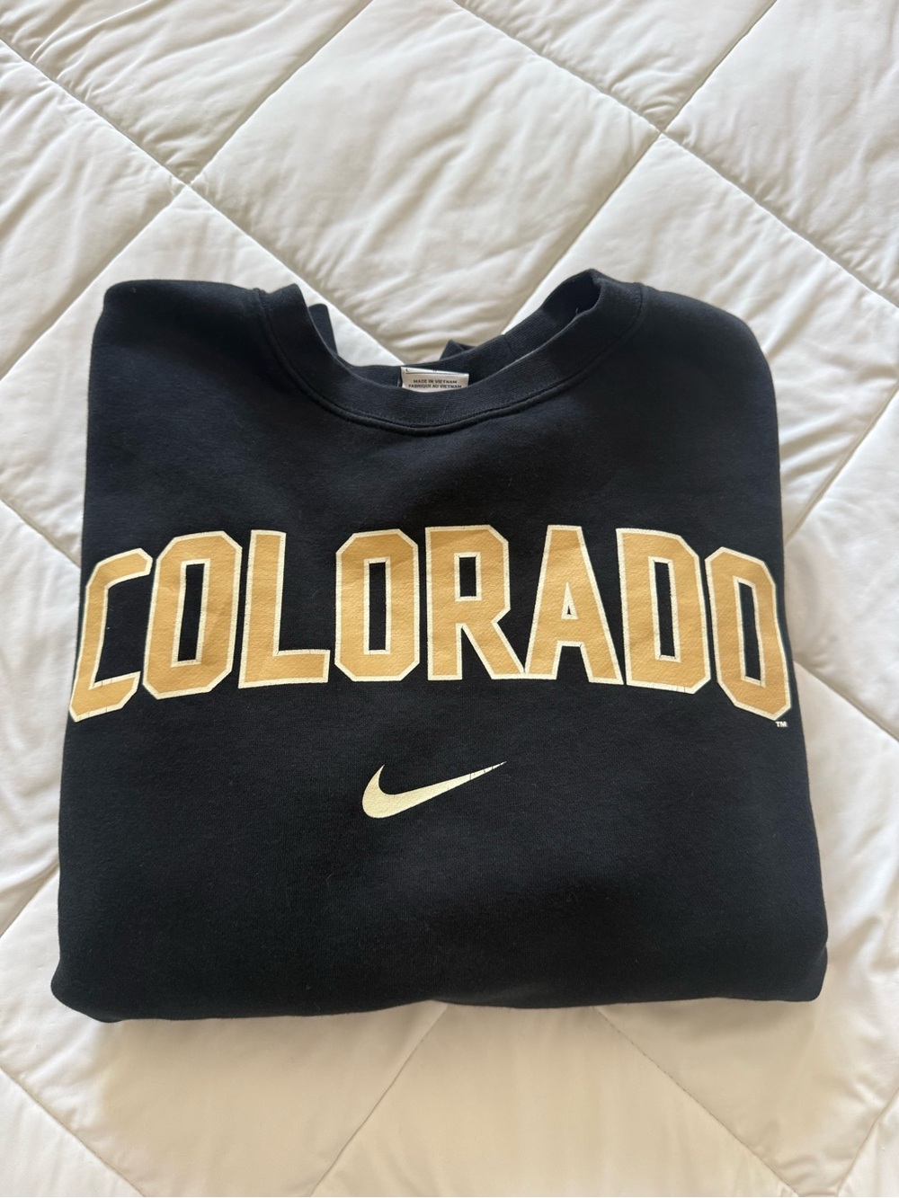 Nike Colorado Buffaloes Oversized Collegiate Crewneck L